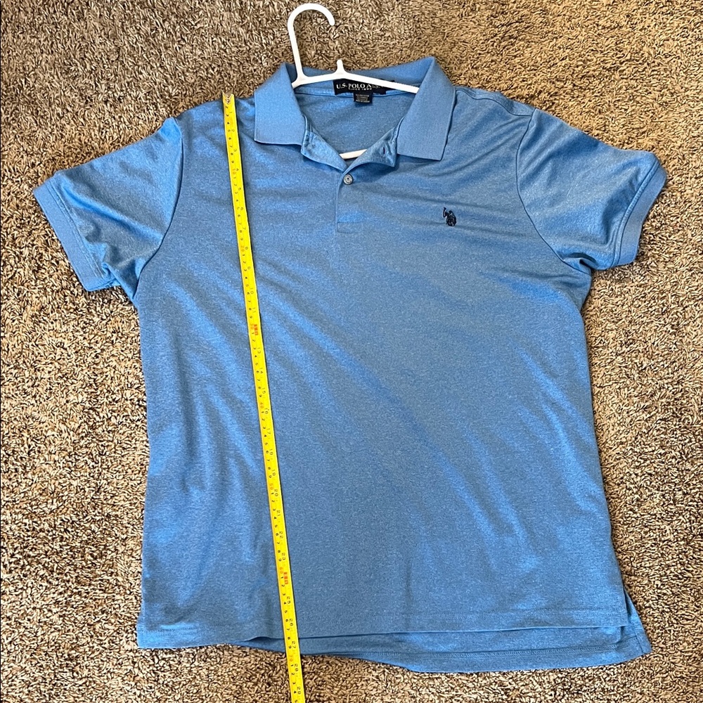 Men’s Blue Polo Association polo Shirt